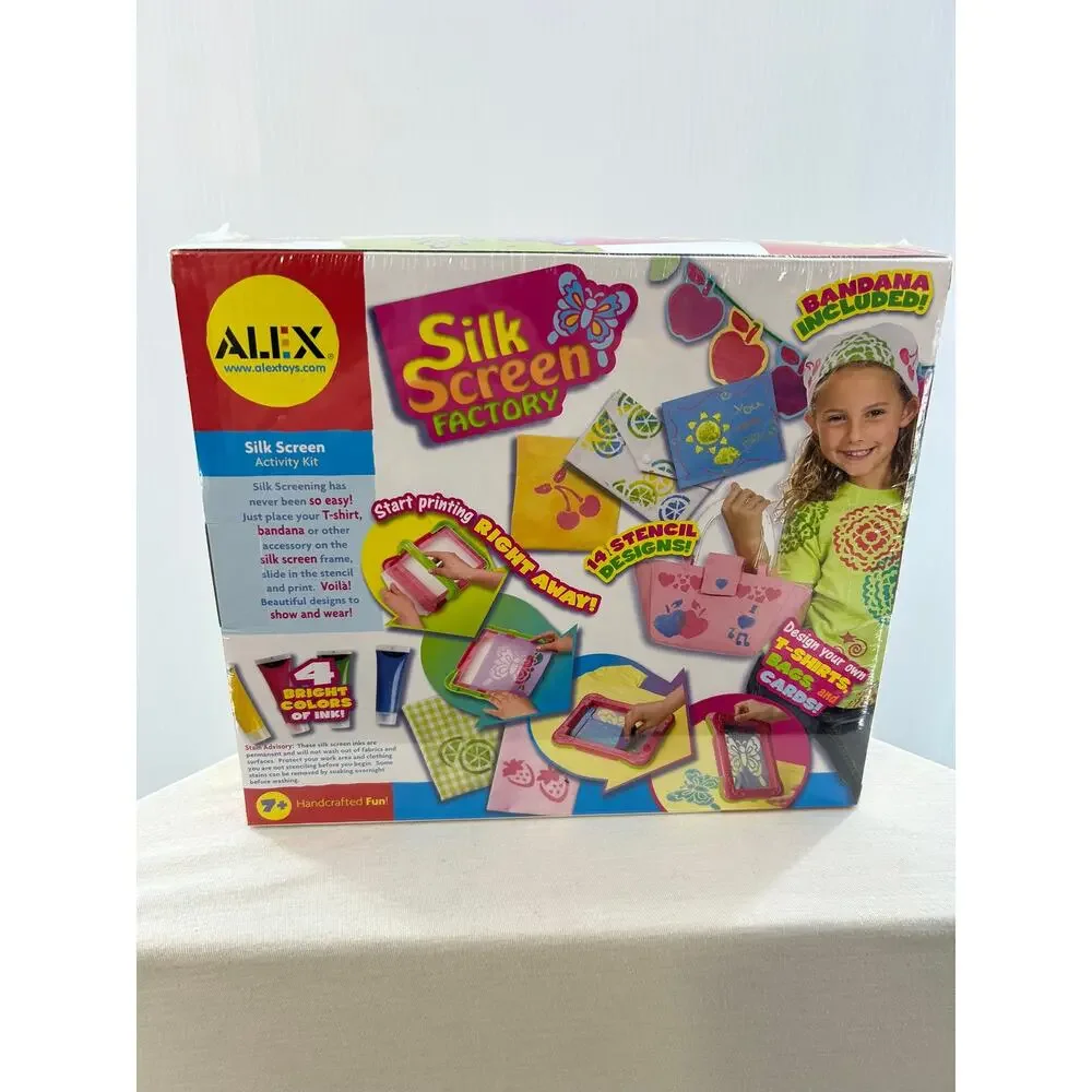 ALEX Toys Silk Screen Factory Activity Kit